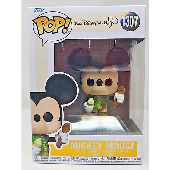 Funko Pop! Walt Disney 50 Mickey Mouse #1307 F37 - Picture 1 of 6